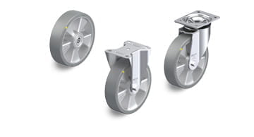 ALTH-AS electrically conductive and antistatic wheels and casters