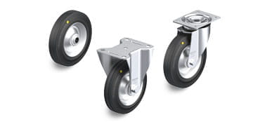V-EL Electrically conductive and antistatic wheels and casters