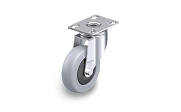 POES Swivel casters with plate