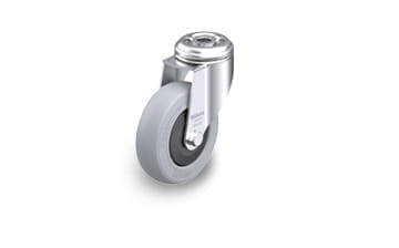 POES Swivel casters with bolt hole