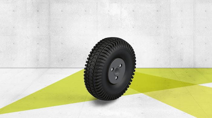 Drive wheel for difficult ground conditions