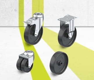 POA light duty wheel and caster series