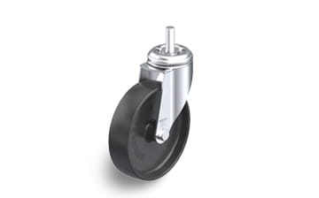 POA Swivel casters with threaded pin