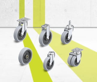 VPA light duty wheel and caster series
