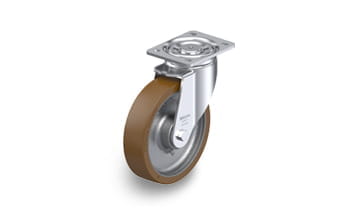 GB – Swivel casters with plate