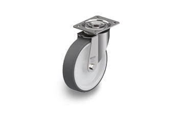 POTH stainless steel swivel casters with plate