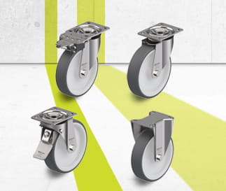 POTH Stainless steel wheel and caster series