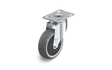 PATH electrically conductive swivel casters with plate