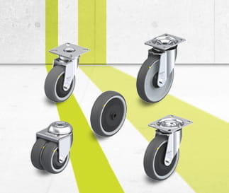 PATH electrically conductive wheels and casters series