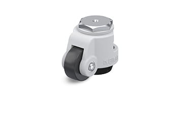 HRP-POA levelling swivel caster series with female thread