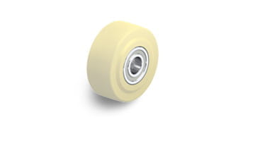 GSPO nylon and compressed cast nylon wheels