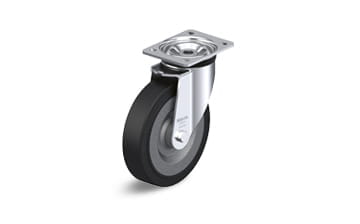 SE swivel casters with plate