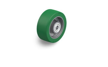 GST wheels with Blickle Softhane polyurethane tread