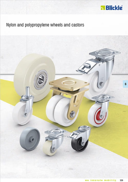 Chapter 6 Nylon and polypropylene wheels and casters